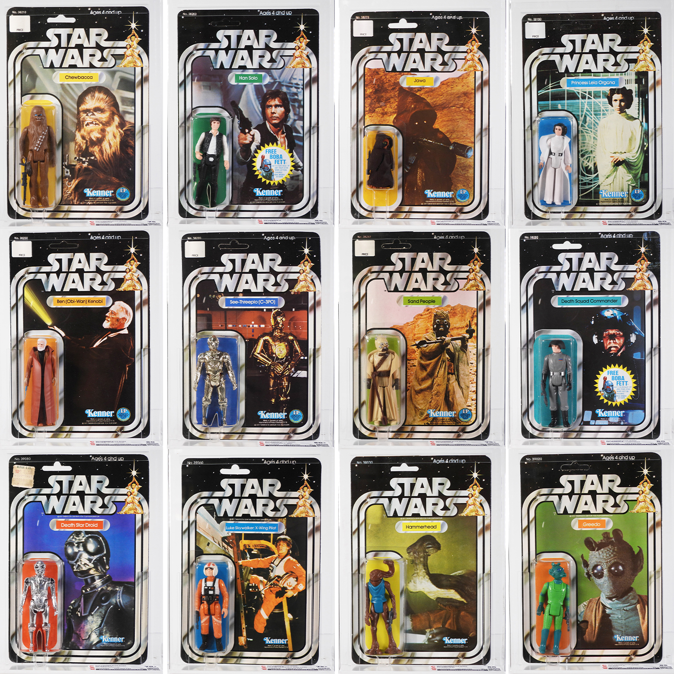 Star Wars Action Figures Bruneau Co. Auctioneers